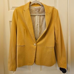 Philosophy, L, Goldenrod (Yellow) Women's Blazer